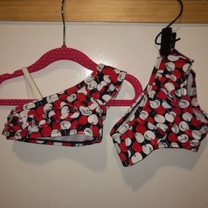 Janie and Jack “one-shoulder” ish bikini